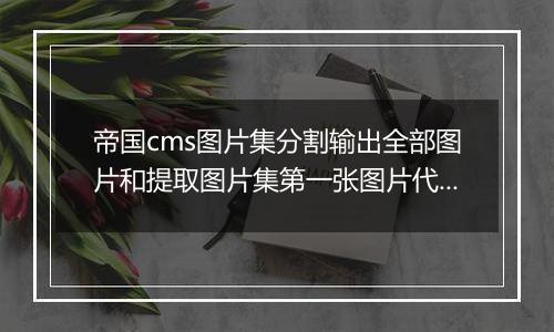 帝国cms图片集分割输出全部图片和提取图片集第一张图片代码