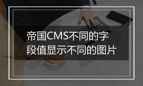 帝国CMS不同的字段值显示不同的图片