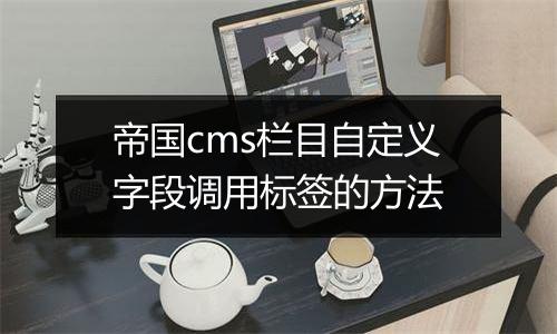 帝国cms栏目自定义字段调用标签的方法