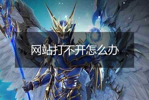 网站打不开怎么办