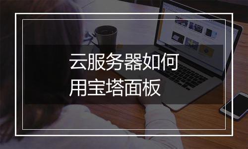 云服务器如何用宝塔面板