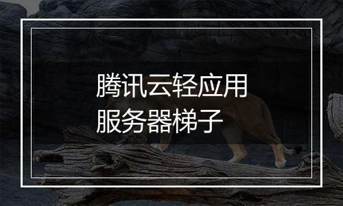 腾讯云轻应用服务器梯子