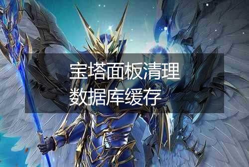 宝塔面板清理数据库缓存