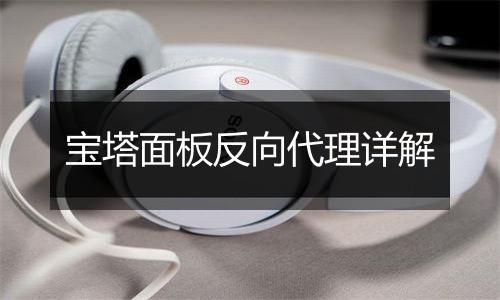宝塔面板反向代理详解