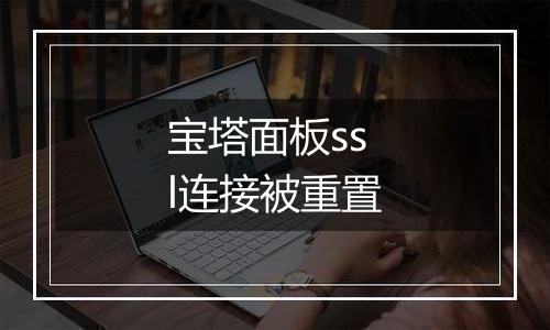 宝塔面板ssl连接被重置