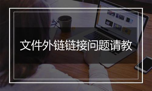 文件外链链接问题请教