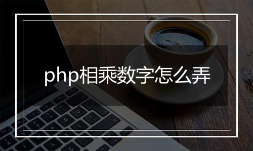 php相乘数字怎么弄