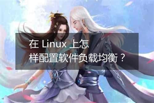 在 Linux 上怎样配置软件负载均衡?