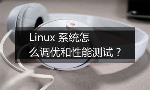 Linux 系统怎么调优和性能测试？