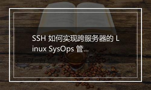 SSH 如何实现跨服务器的 Linux SysOps 管理？