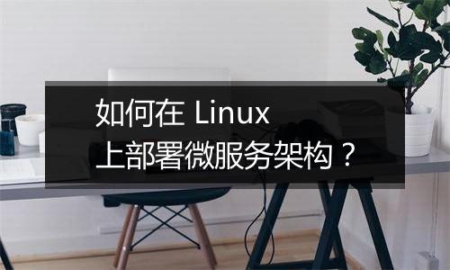 如何在 Linux 上部署微服务架构?