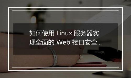 如何使用 Linux 服务器实现全面的 Web 接口安全性？
