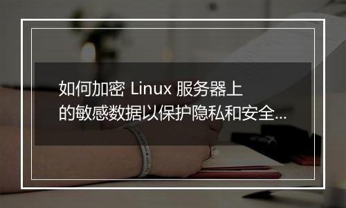 如何加密 Linux 服务器上的敏感数据以保护隐私和安全?