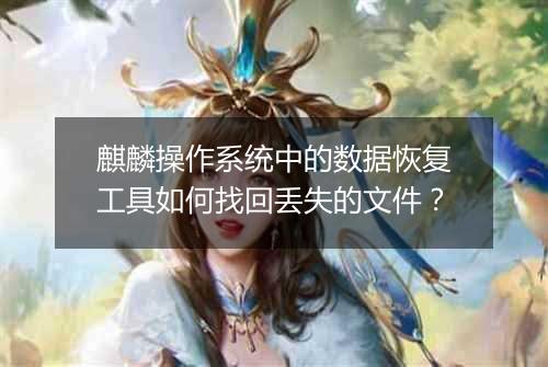 麒麟操作系统中的数据恢复工具如何找回丢失的文件?