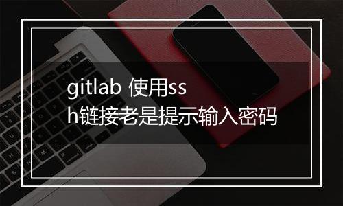 gitlab 使用ssh链接老是提示输入密码