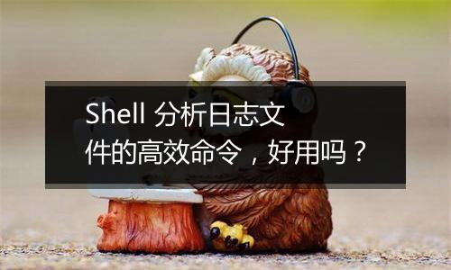 Shell 分析日志文件的高效命令,好用吗?