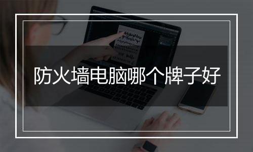 防火墙电脑哪个牌子好