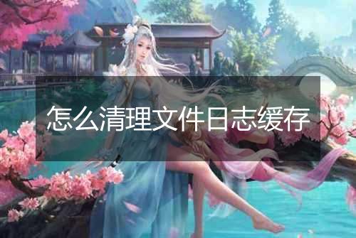 怎么清理文件日志缓存