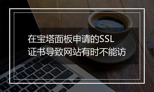 在宝塔面板申请的SSL证书导致网站有时不能访