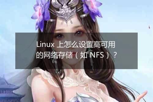 Linux 上怎么设置高可用的网络存储（如 NFS）？