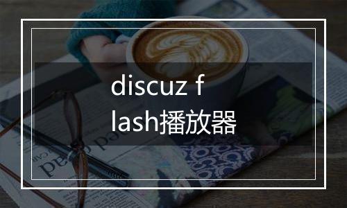 discuz flash播放器