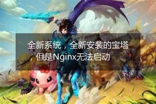 全新系统,全新安装的宝塔,但是Nginx无法启动