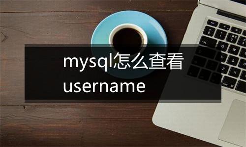 mysql怎么查看username