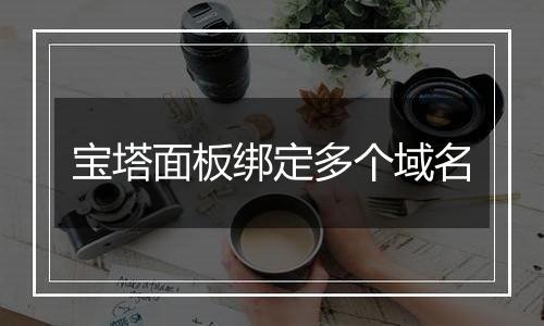 宝塔面板绑定多个域名