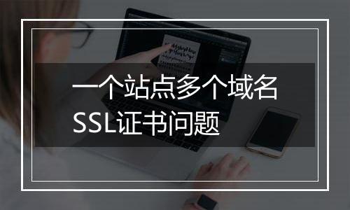 一个站点多个域名SSL证书问题