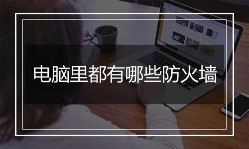 电脑里都有哪些防火墙